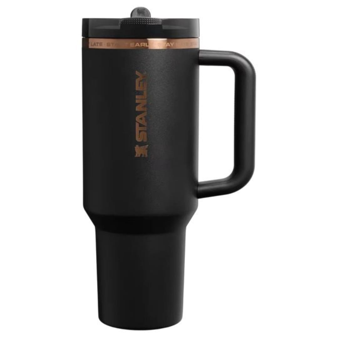 Stanley Quencher H2.0 Tumbler 40oz — Limited Edition Purple Star Print