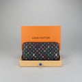 Louis Vuitton Monogram Multicolore Zippy Wallet — Black
