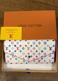 Louis Vuitton Monogram Multicolore Envelope Wallet — White